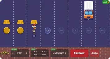 Chicken Game practice mode for skill improvement and strategy testing